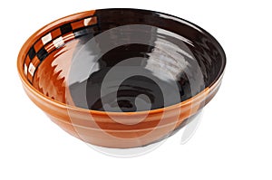 Handcrafted ceramic bowl photo