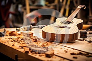 Handcrafted Guitar Making: Precision in Woodwork