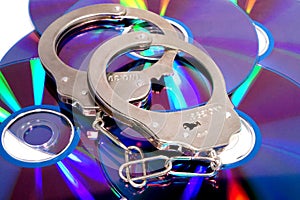 Handcuffs and CDs