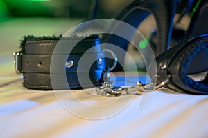 Handcuffs for erotic games. Submission photo