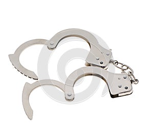Handcuffs in the form of heart