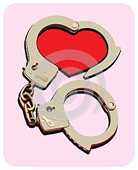 Handcuffs_heart photo