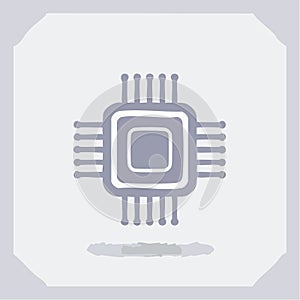 HandDrawn Microchip Technology Icon
