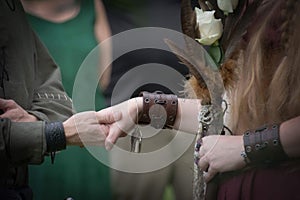 Handfasting Couple