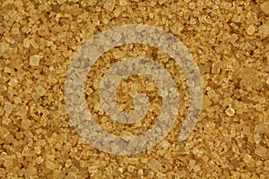 A handful of brown sugar cane background