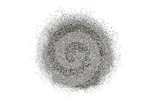 A handful of powder, graphite