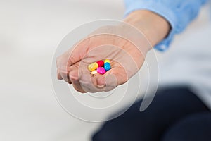 Handfull medicine help with cure