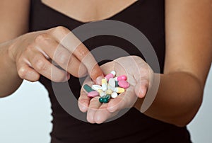 Handfull of pills