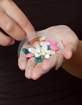 Handfull of pills