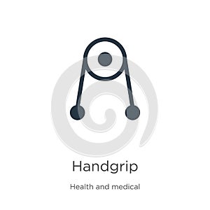 Handgrip icon vector. Trendy flat handgrip icon from health collection isolated on white background. Vector illustration can be