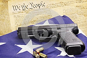 Pistolas a constitución 