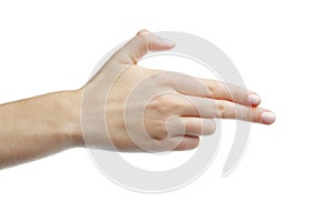 Handgun Hand Gesture