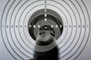 Handgun Sights and Target photo