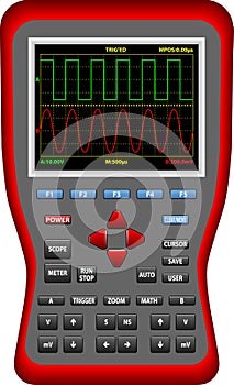 Handheld Digital Big Screen Oscilloscopes