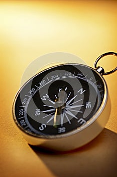 Handheld magnetic compass