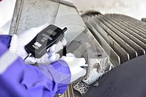 Handheld Vibration Tester  for checking bearings and overall vibration of motor