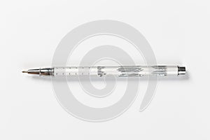 Handheld Writing Tools Pen for Business Office and School Education Supplies in White Isolated Background