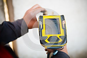 Handheld XRF analyzer spectrometer for scrap metal photo