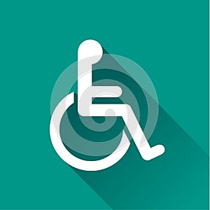 Handicap design icon