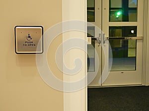 Handicap Door Button