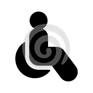 Handicap Icon Vector Symbol Design Illustration