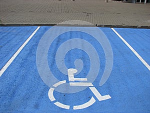 Handicap parking