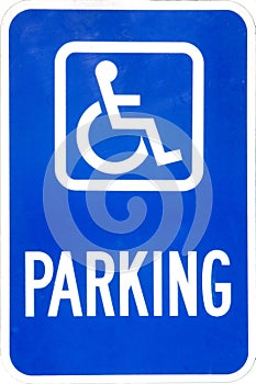 Handicap Parking Sign