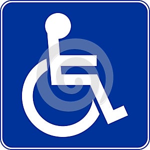 Handicap / disabled person photo