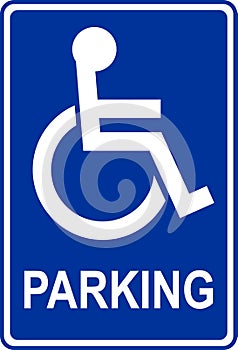 Handicapped parking photo