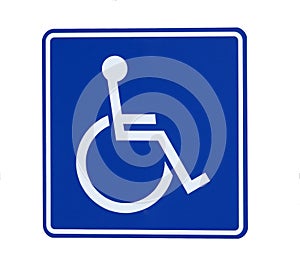 Handicap Sign photo