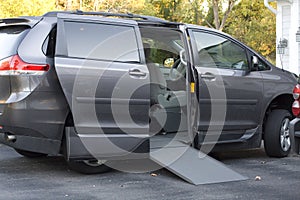 Handicap Van with Ramp