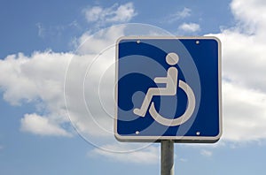 Handicaped sign