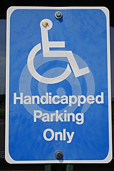 Handicapped parking