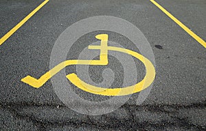 Handicapped parking