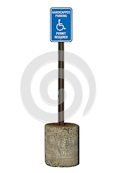 Handicapped Parking Sign