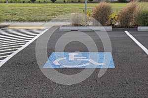 Handicapped Parking Space