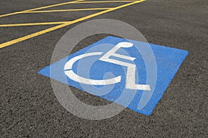 Handicapped Parking Symbol