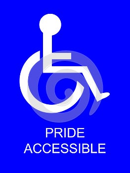 Handicapped Pride Parking