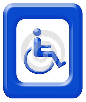 Handicapped sign