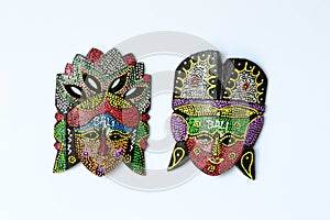 The handicraft mask
