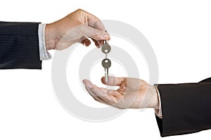 Handing over of house keys