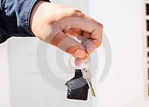 Handing over the keys to your new home