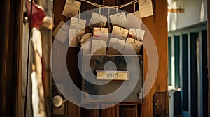 handle boxes on door