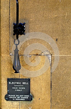 Handle of electric bell