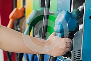 Handle gasoline dispensing facilities fueling vehicles.