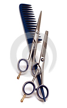 Handle rake and scissors