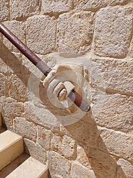 Handle in Rector\'s Palace, Dubrovnik