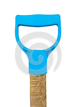 Handle of a shovel