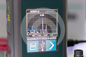 handleheld spectrometer for chemical analysis photo