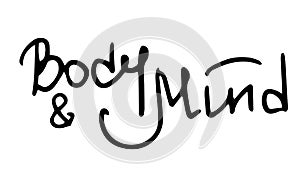 Handlettering body and mind